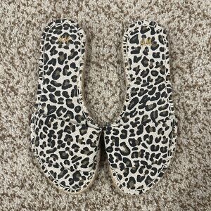 NWOT H&M Leopard Print Espadrilles - Size 37